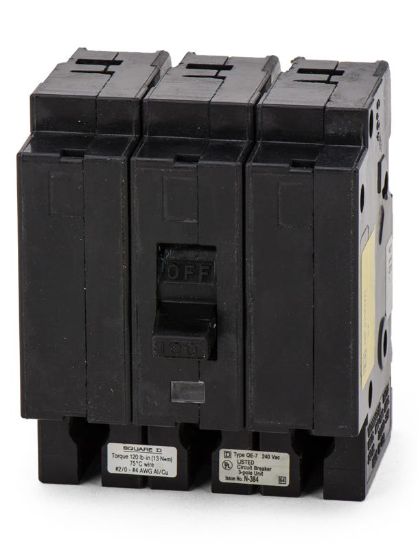 Square D QE3100VH 3 Pole Circuit Breaker