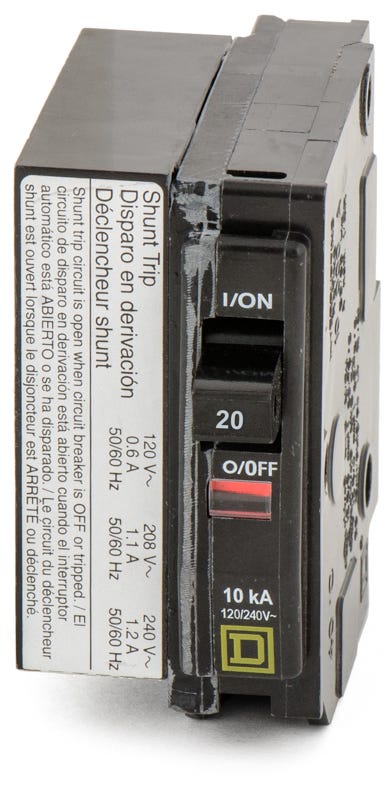 Square D QO120-1021 1 Pole Circuit Breaker