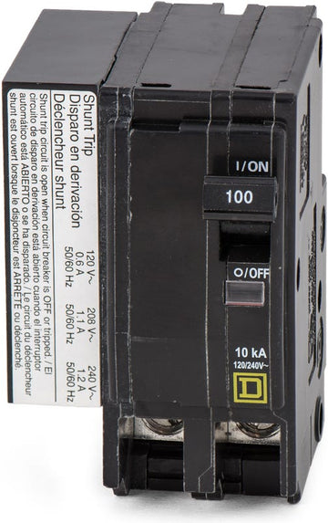 Square D QO21001021 2 Pole Circuit Breaker