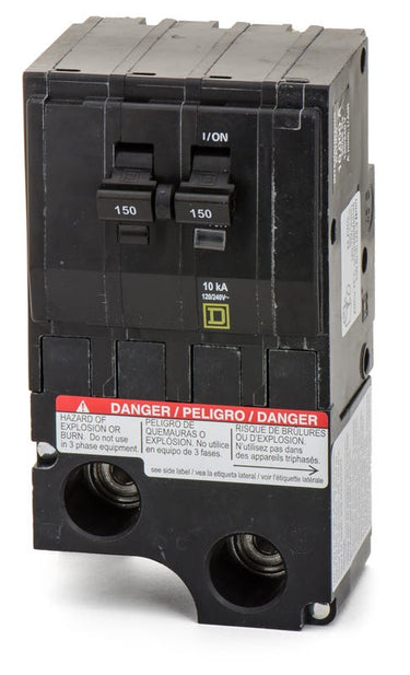 Square D QO2150 2 Pole Circuit Breaker