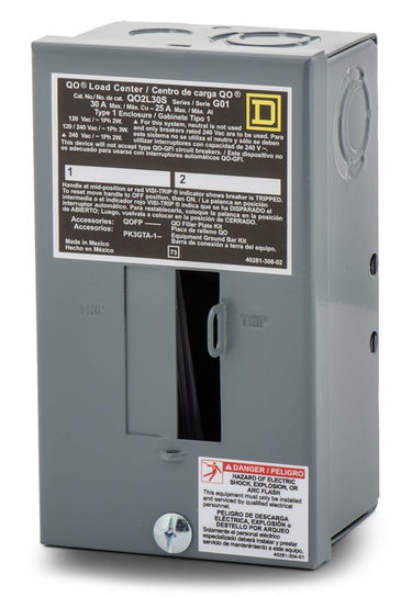 Square D QO2L30S Main Lug Load Center