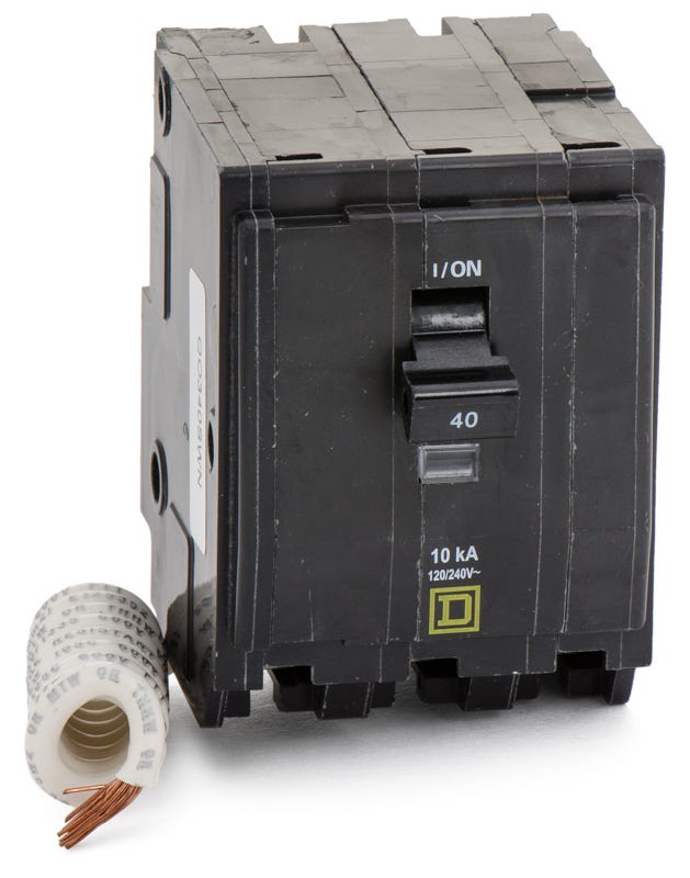 Square D QO340SWN 3 Pole Circuit Breaker