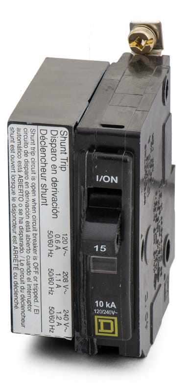 Square D QOB115-1021 1 Pole Circuit Breaker