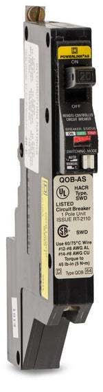 Square D QOB120AS 1 Pole Circuit Breaker