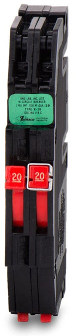 Zinsco RC38-20 2 Pole Circuit Breaker