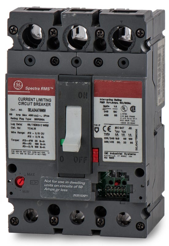General Electric SELA24AT0060 2 Pole Circuit Breaker