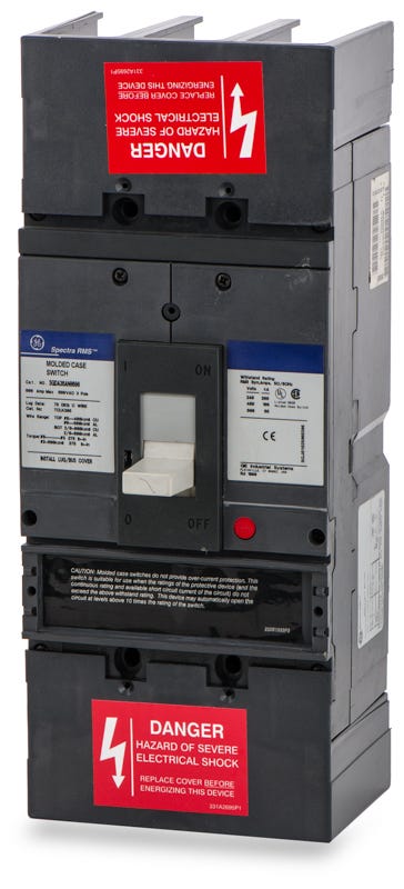 General Electric SGDA36AN0600 3 Pole Circuit Breaker