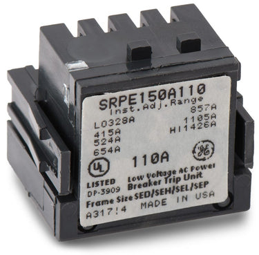 General Electric SRPE150A110 Rating Plug