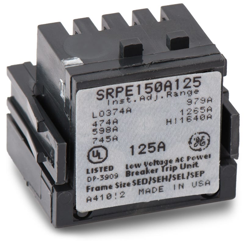 General Electric SRPE150A125 Rating Plug