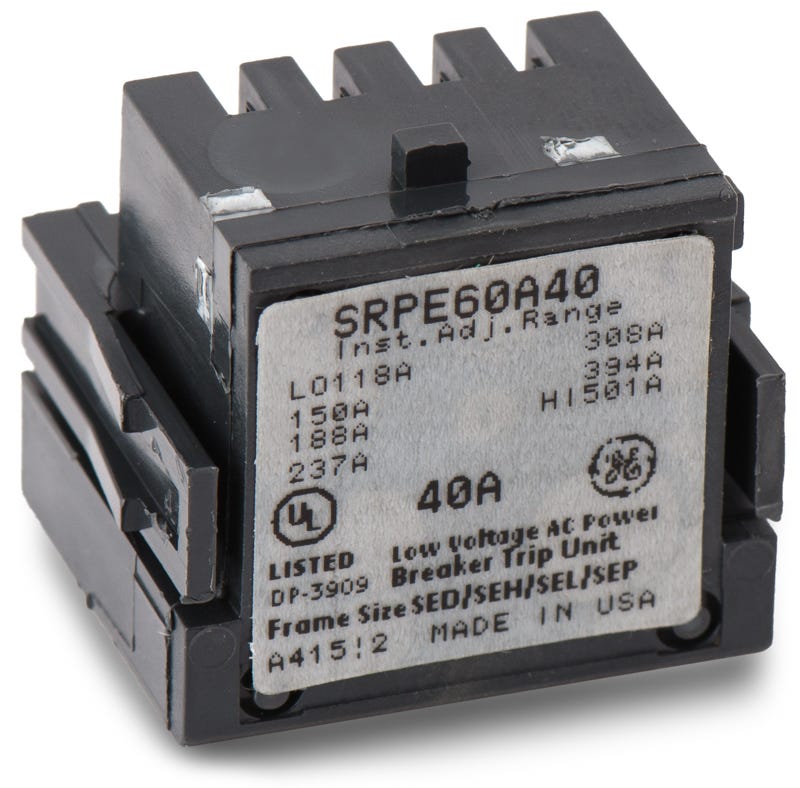 General Electric SRPE60A40 Rating Plug