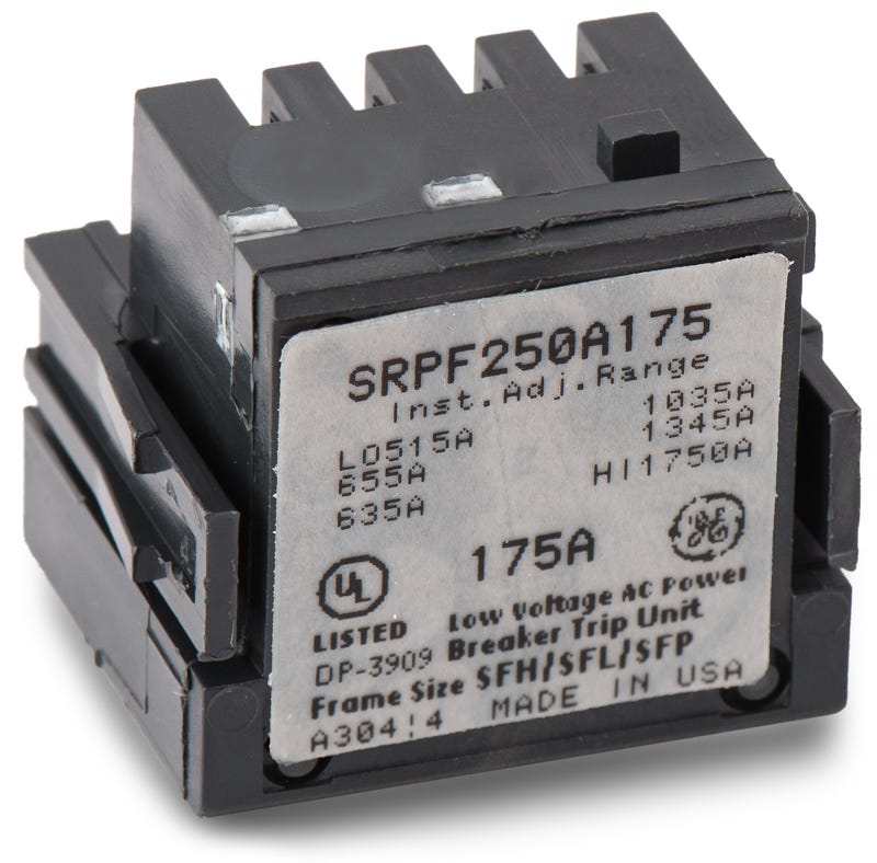 General Electric SRPF250A175 Rating Plug