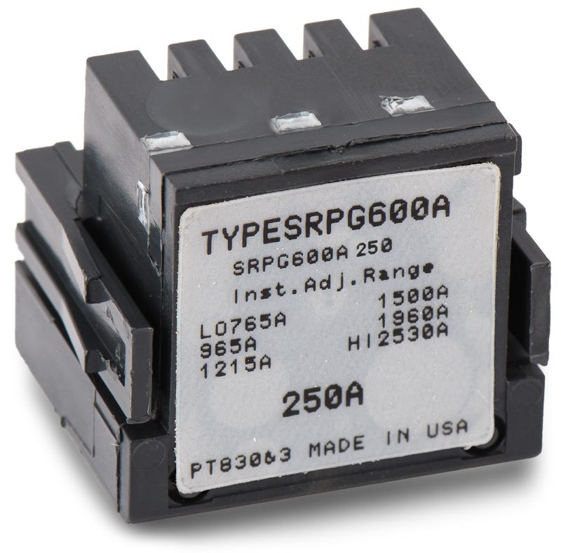 General Electric SRPG600A250 Rating Plug