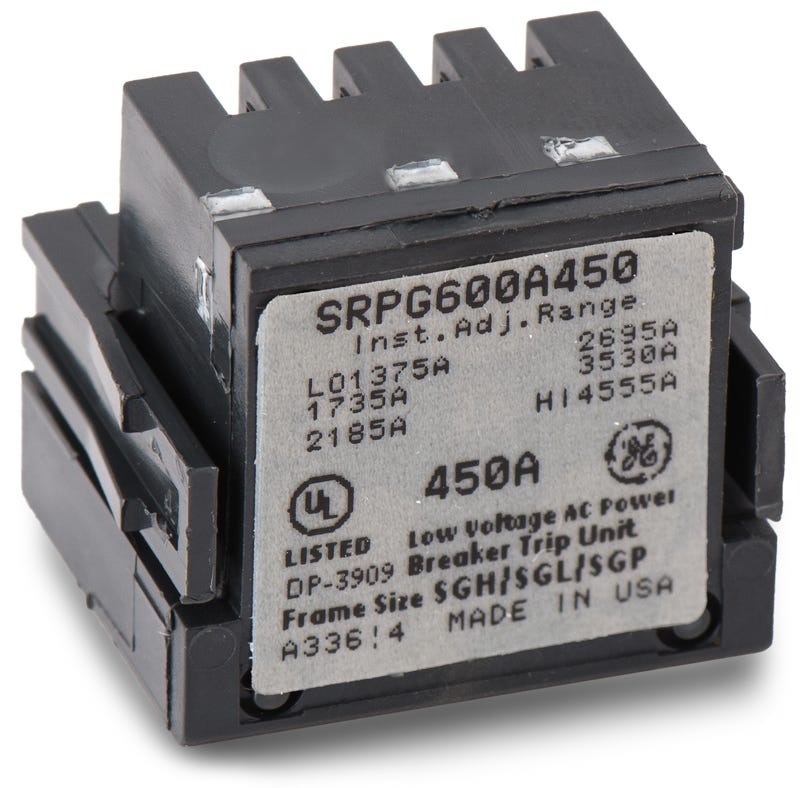 General Electric SRPG600A450 Rating Plug