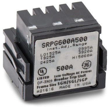 General Electric SRPG600A500 Rating Plug