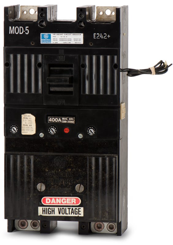 General Electric TB43400AF14 3 Pole Circuit Breaker