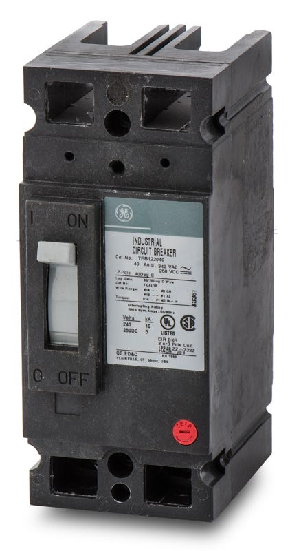General Electric TEB122040WL 2 Pole Circuit Breaker