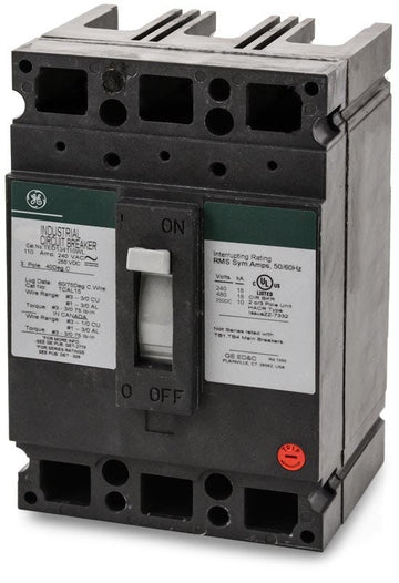 General Electric TED134110WL 3 Pole Circuit Breaker