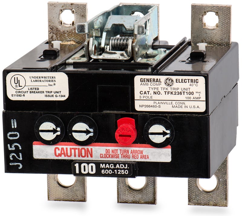 General Electric TFK236T100 Trip Unit