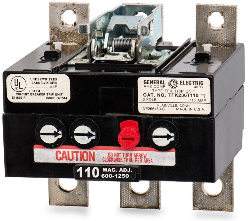 General Electric TFK236T110 Trip Unit