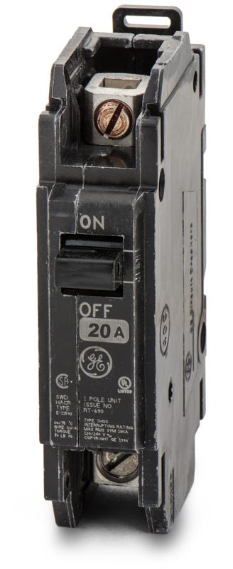 General Electric THQC1120WL 1 Pole Circuit Breaker
