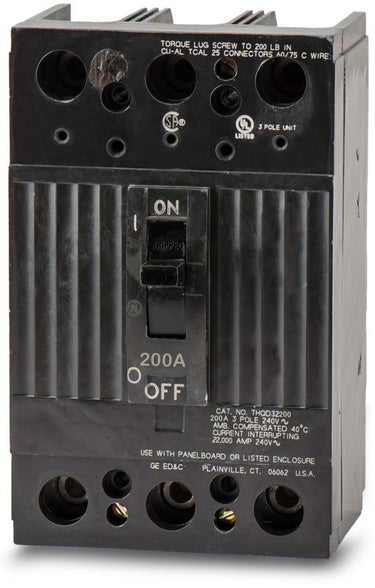 General Electric THQD32200 3 Pole Circuit Breaker