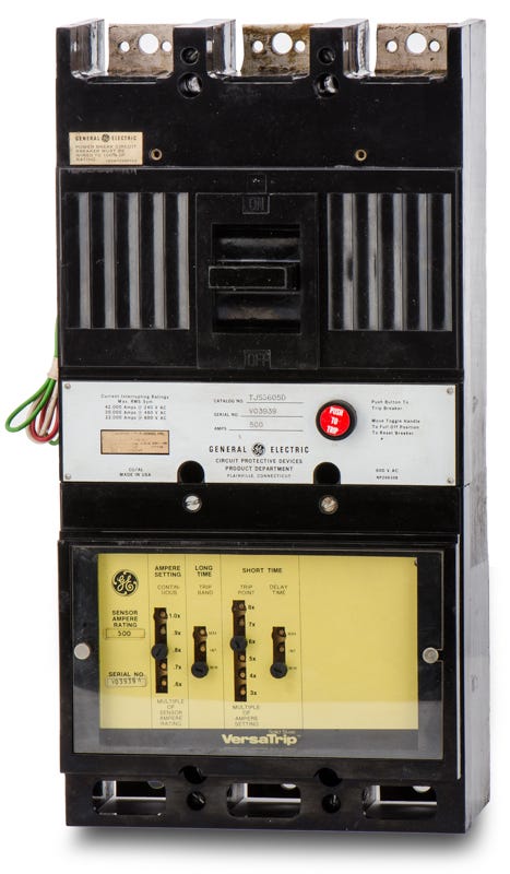 General Electric TJS3605D 3 Pole Circuit Breaker