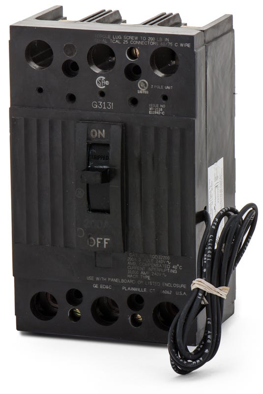 General Electric TQD32200ST1 3 Pole Circuit Breaker
