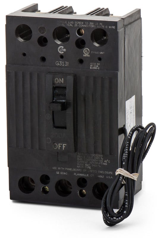 General Electric TQD32225ST1 3 Pole Circuit Breaker