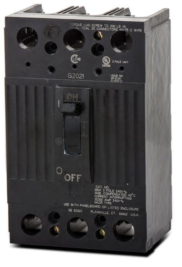General Electric TQD32225WL 3 Pole Circuit Breaker
