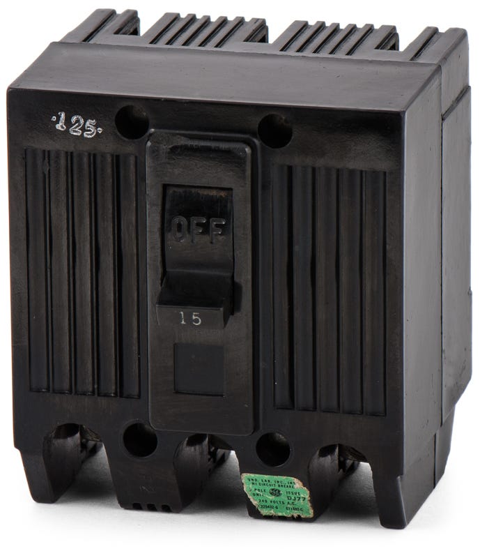 General Electric TQL32015 3 Pole Circuit Breaker