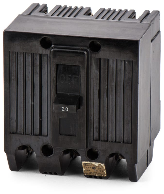 General Electric TQL32020 3 Pole Circuit Breaker