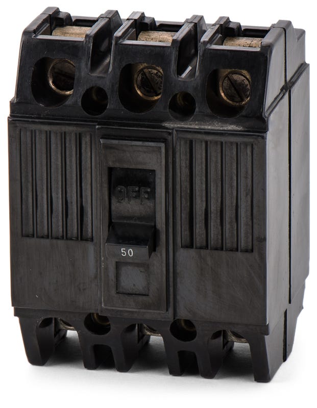 General Electric TQL32050 3 Pole Circuit Breaker