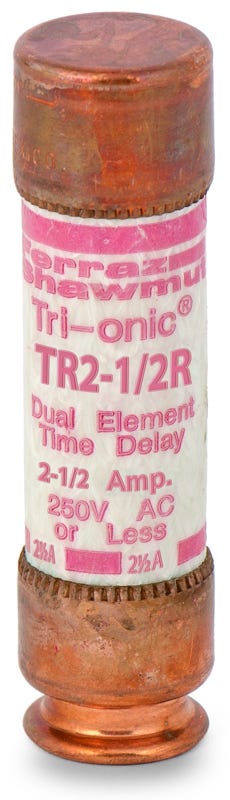 Mersen/Ferraz Shawmut TR2-1-2R Time Delay Fuse