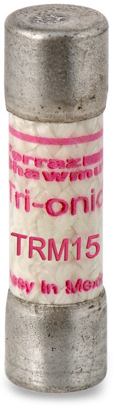 Mersen/Ferraz Shawmut TRM15 Time Delay Midget Fuse
