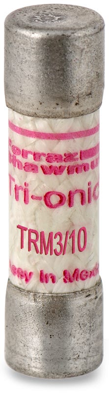 Mersen/Ferraz Shawmut TRM3-10 Time Delay Midget Fuse