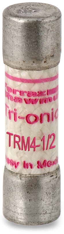 Mersen/Ferraz Shawmut TRM4-1-2 Time Delay Midget Fuse