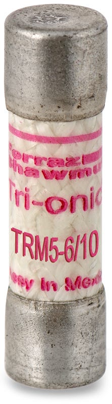 Mersen/Ferraz Shawmut TRM5-6-10 Time Delay Midget Fuse