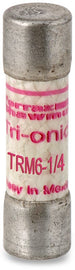 Mersen/Ferraz Shawmut TRM6-1-4 Time Delay Midget Fuse