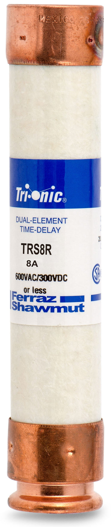 Mersen/Ferraz Shawmut TRS8R Time Delay Fuse