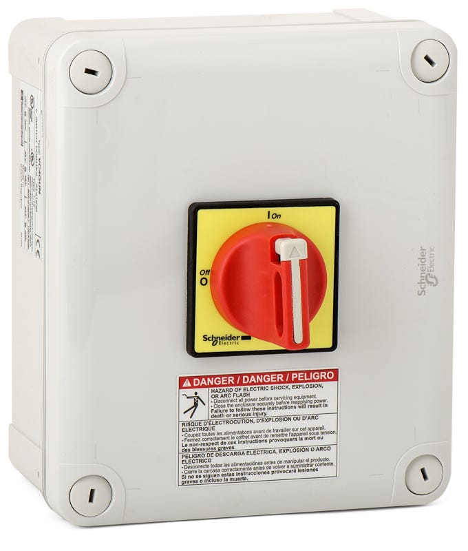 Square D VC4GUN Emergency Stop Switch Disconnector
