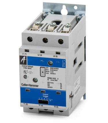 Eaton/Cutler-Hammer W201K3CN Non-Reversing Contactor