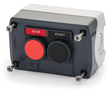 Schneider Electric XALD211 Green Flush/Red Flush Push Button With Enclosure