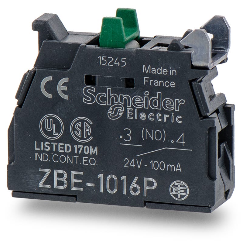 Schneider Electric ZBE1016 Contact Block