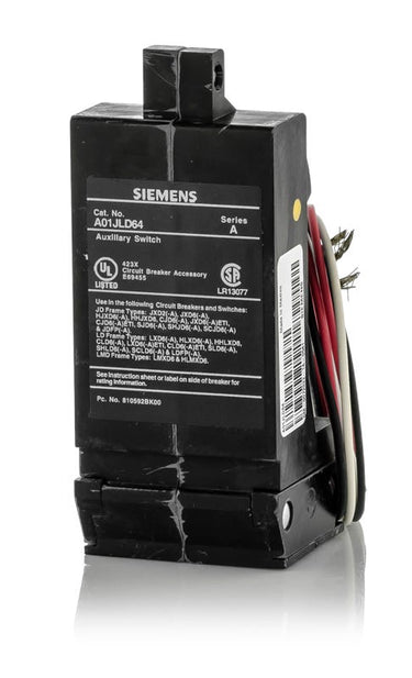 Siemens A01JLD64 Auxiliary Switch