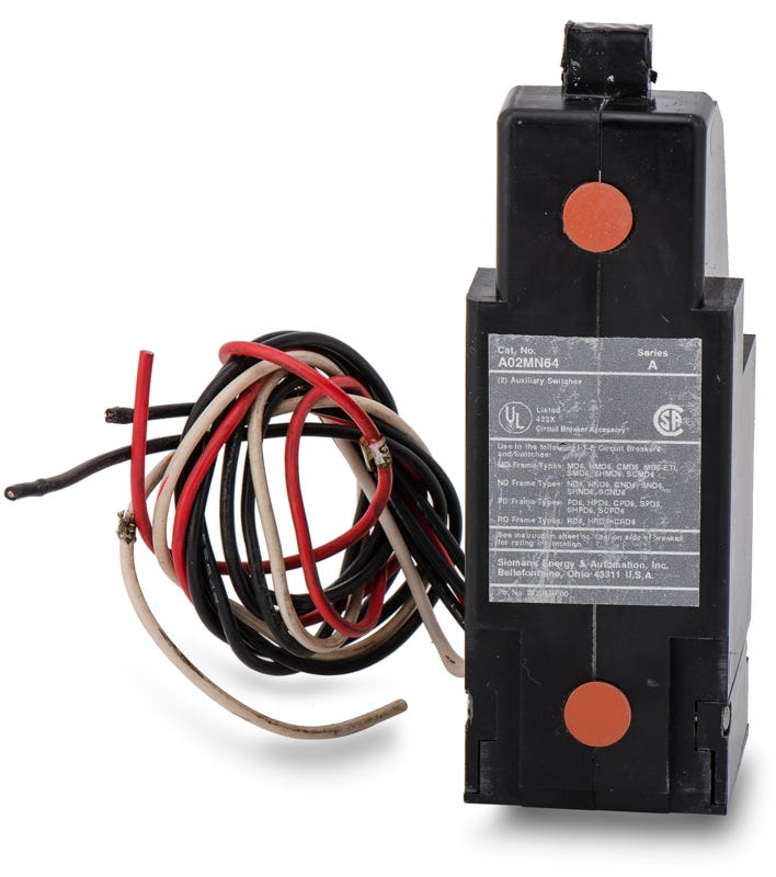 Siemens A02MN64 Auxiliary Switch