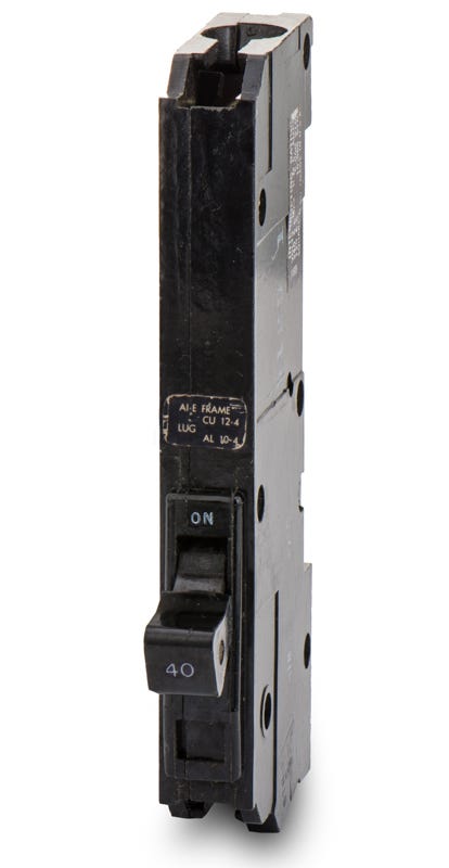Square D A1B140 1 Pole Circuit Breaker