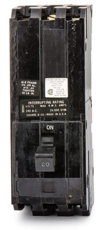 Square D A1B320 3 Pole Circuit Breaker