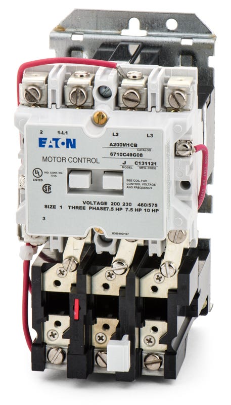 Eaton/Cutler-Hammer A200M1CB Non-Reversing Starter