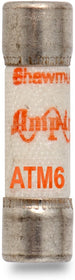 Mersen/Ferraz Shawmut ATM6 Fast Acting Midget Fuse