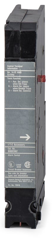 Siemens B00ED62 Alarm Switch